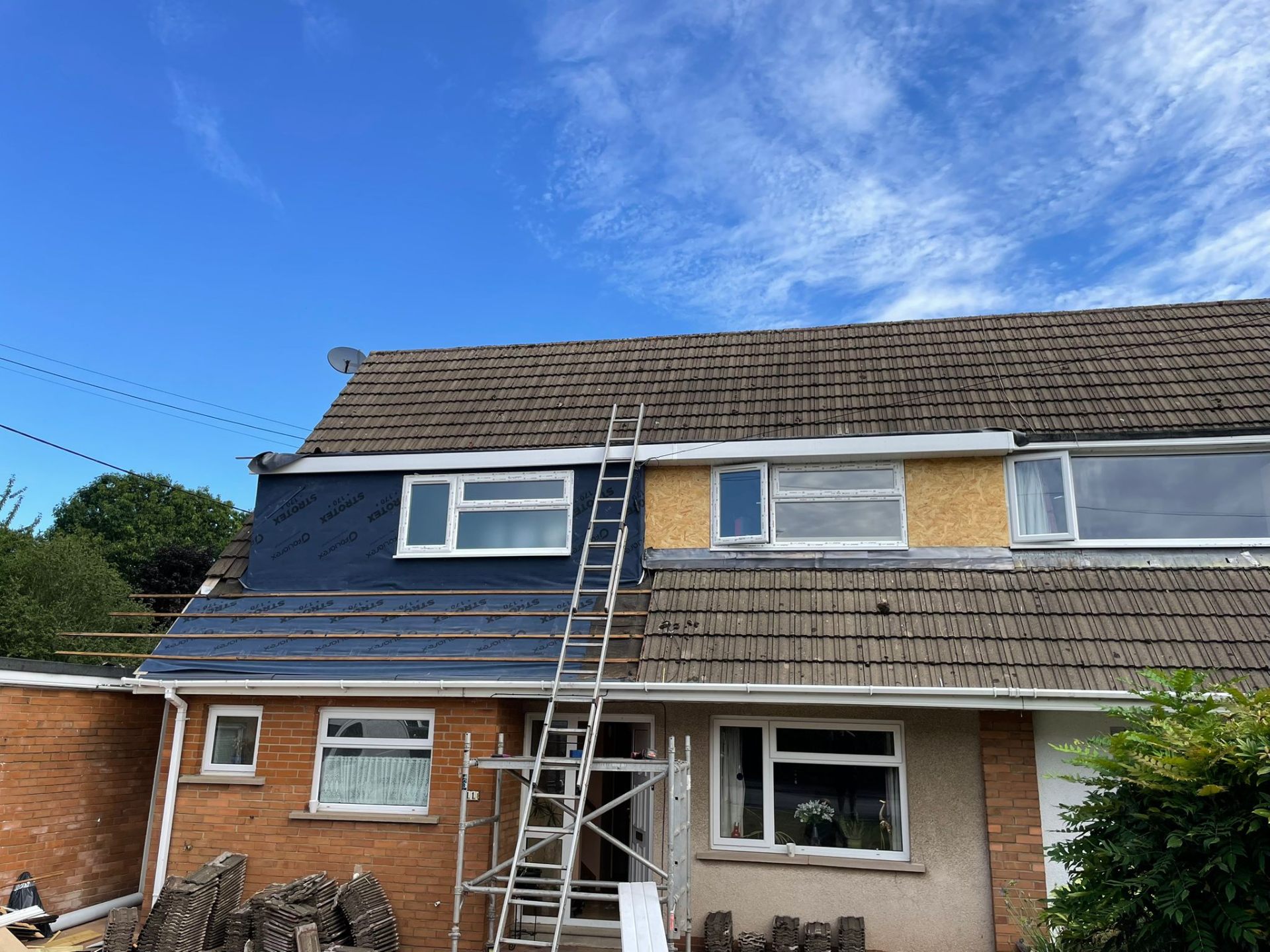 Completed roofing and building project by Gwent Roofing in South Wales — project 2